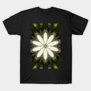 Unique Buttonbush flower kaleidoscope T-Shirt